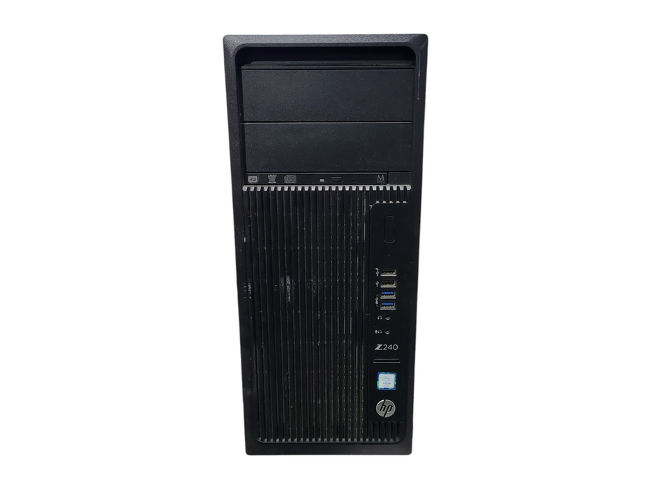 HP Z240 Tower Workstation, Xeon E3-1240 v5 3.50GHz, 8GB DDR4, QUADRO K620