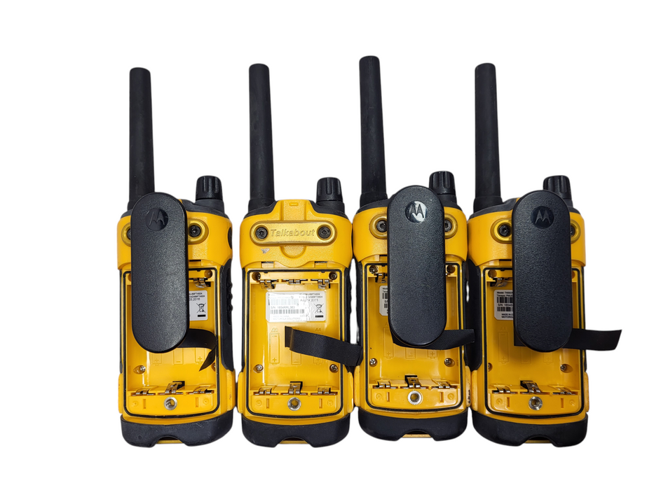 Lot of 4x Motorola Talkabout® T400CR Radio READ $