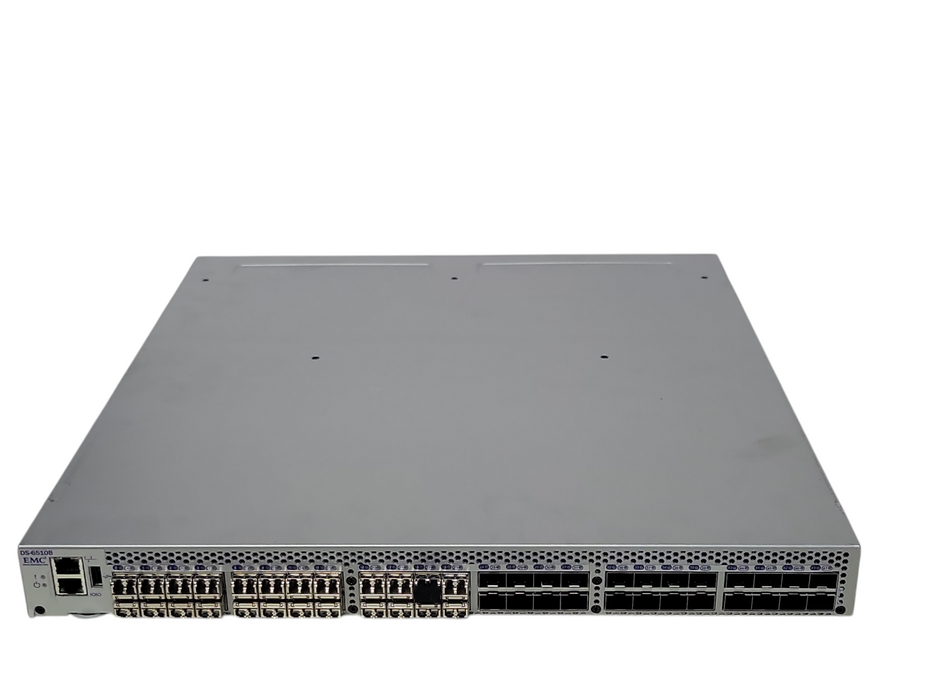 Brocade EM-6510-24-8G-R 48Port FC Switch 24-Ports active w/ 24x 8GB SFPs _