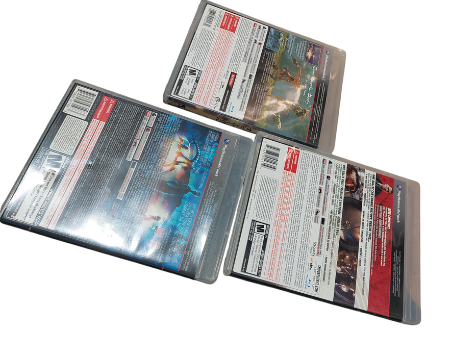 Bundle of PS3 Games , Blades of Time, Xcom, Sniper Elite  =