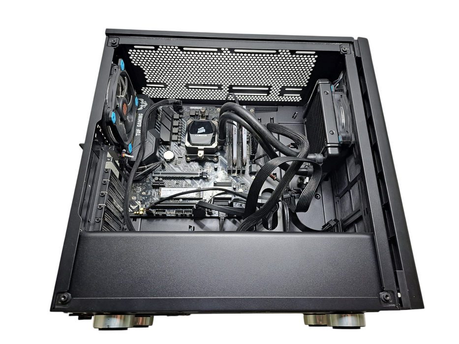 Custom PC | Asus TUF B450-M, AMD Ryzen 3 2200G, 16GB DDR4, 512GB NVMe )
