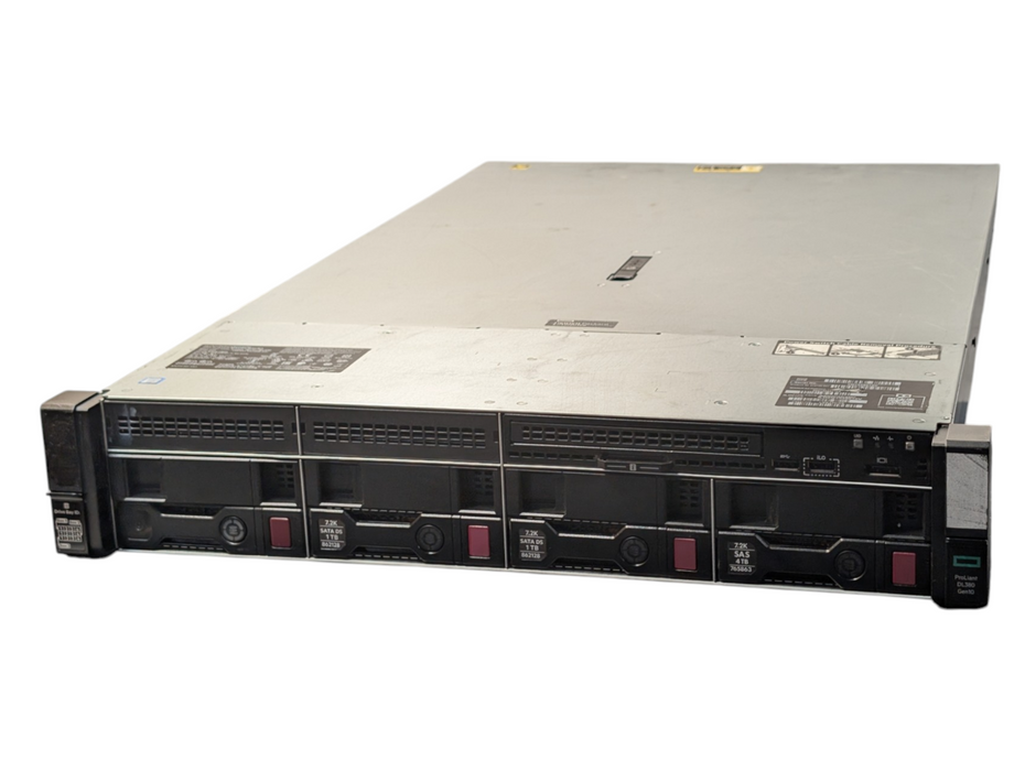 HPE ProLiant DL380 Gen10 2x Intel Xeon SILVER 4112 32GB RAM 4x 8TB HDD  -