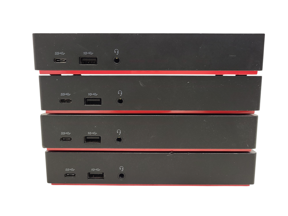 Lot of 4x Lenovo Dock Gen 2 Docking Station LDC-G2 READ $