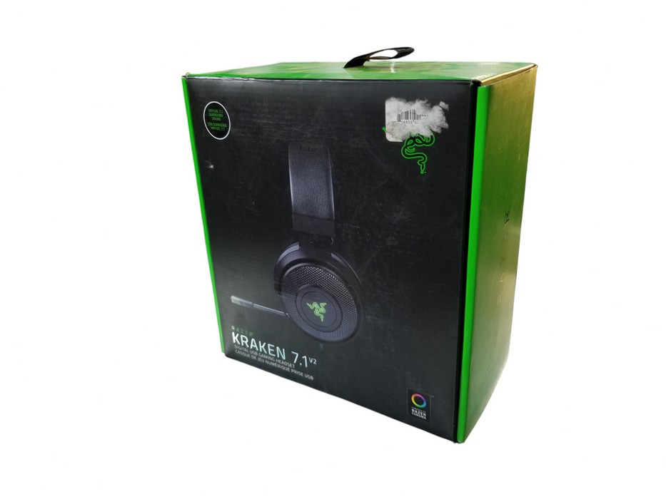 Razer Kraken Wired 7.1 Surround Sound Gaming Headset RGB w/Microphone
