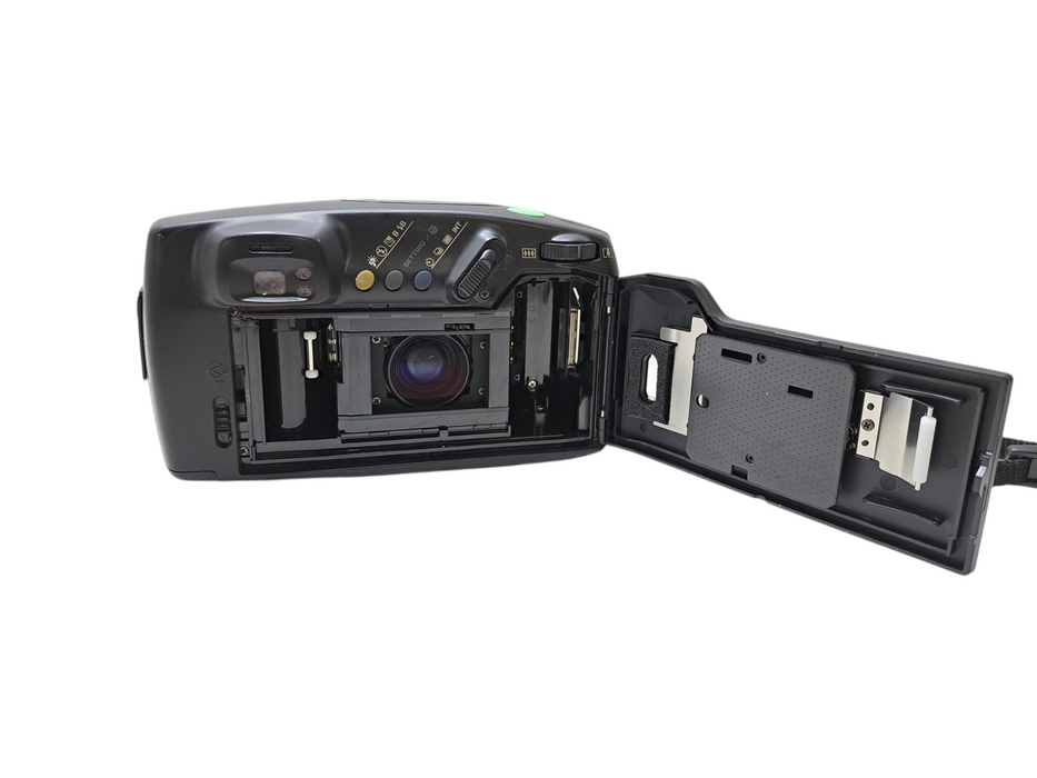 Pentax Zoom 105 Super 35mm Film Camera Point & Shoot Camera *READ* )