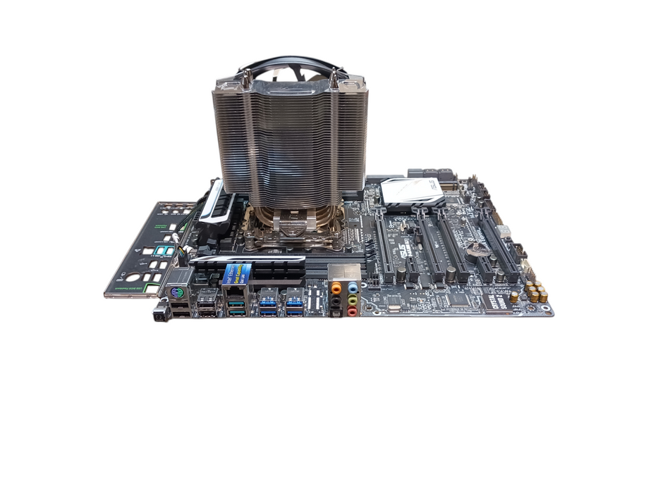Asus X99-A Motherboard & Intel i7-5820K @3.3Ghz CPU & Cooler
