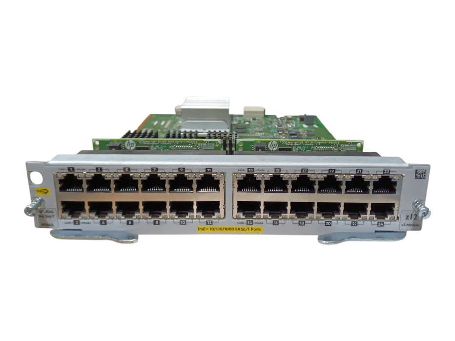 HP Aruba 24P Gig-T J9986A | 24-Port Gigabit PoE+ v3 zl2 Expansion Module