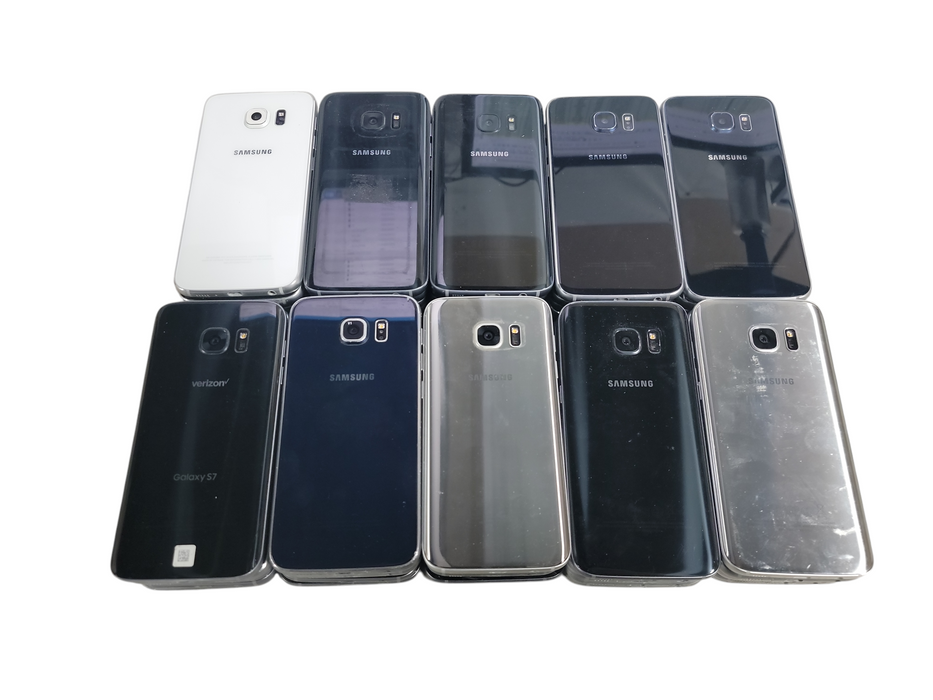 Lot of 50x Samsung Phones [S6 - S7 | AS-IS]