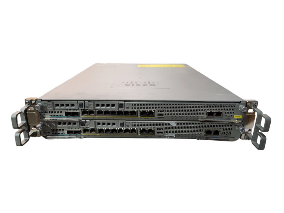 Cisco ASA 5585 Security Appliance w/ 2x ASA 5585-X SSP-20 & 2x 1200W PSU