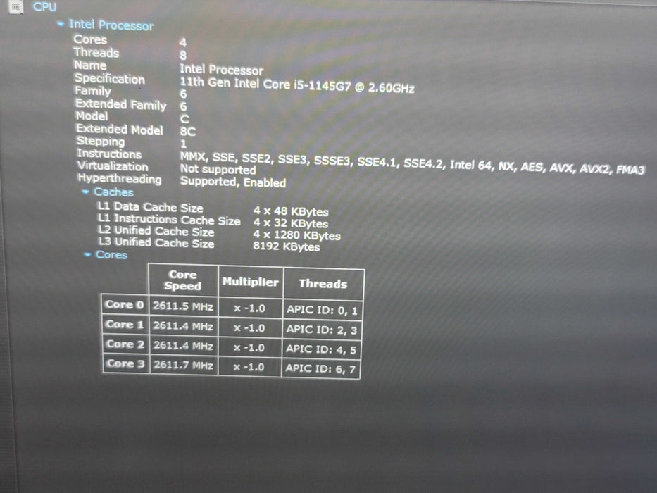 Panasonic ToughBook FZ-55 i5-1145G7 16GB DDR4 256GB NVMe 2930 hrs PARTS/REP β Lap200