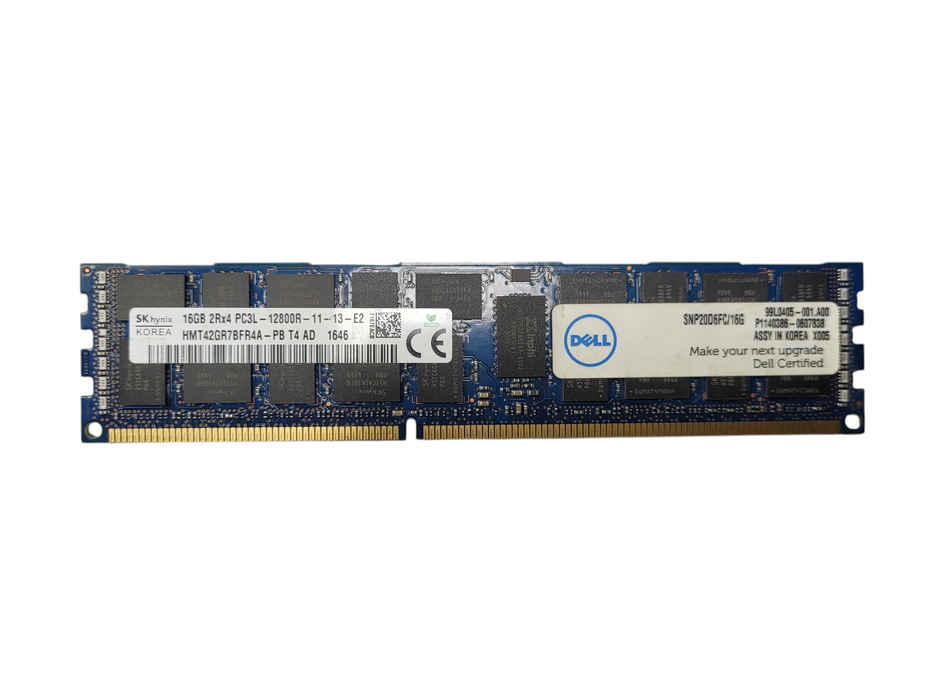 Various brands 16GB 2RX4 PC3L-12800R Server Memory Q$