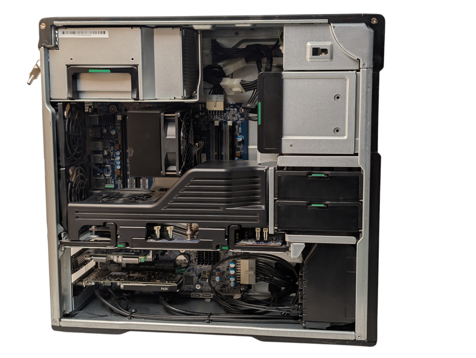 HP Z640 2x Intel Xeon E5-2680 v4 16GB RAM 256GB NVMe SSD NVIDIA Quadro P620 -