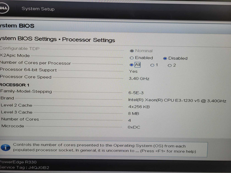 Dell PowerEdge R330 | Xeon E3-1230 v5 @3.40GHz, 24GB RAM H330 2.5" !