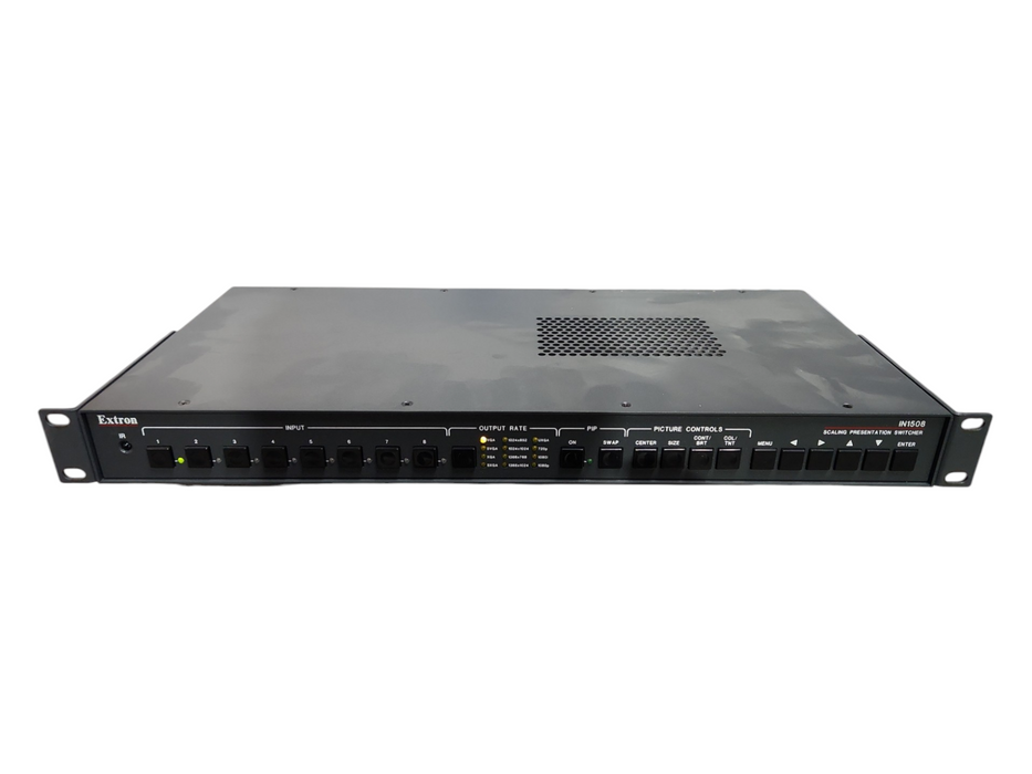 Extron IN1508 Scaling Presentation Switcher w/ Rack Mounts