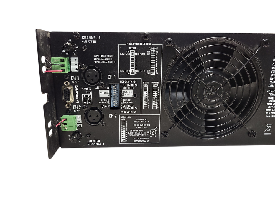 QSC ISA 300TI Professional Power Amplifier  $