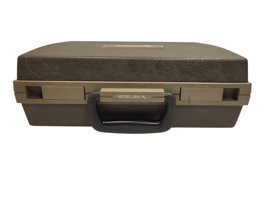 Vintage Wollensak 3M 2851AV Heavy Duty Recording Cassette Tape Deck Player w/ Microphone $