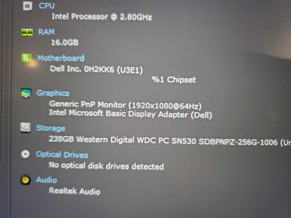 Dell Latitude 7420 Core i7-1165G7@2.8GHz 16GB RAM 256GB NVME READ  Lap200