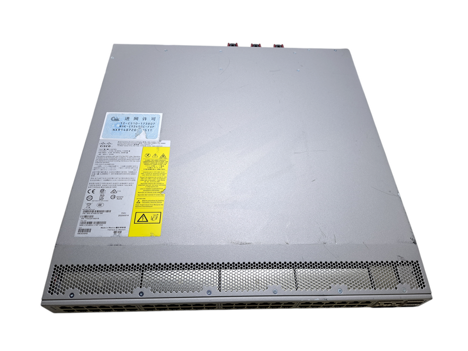 Cisco N9K-C9348GC-FXP | 48x 1G Base-T, 4x 25G SFP28, 2x 100G Switch Dual AC