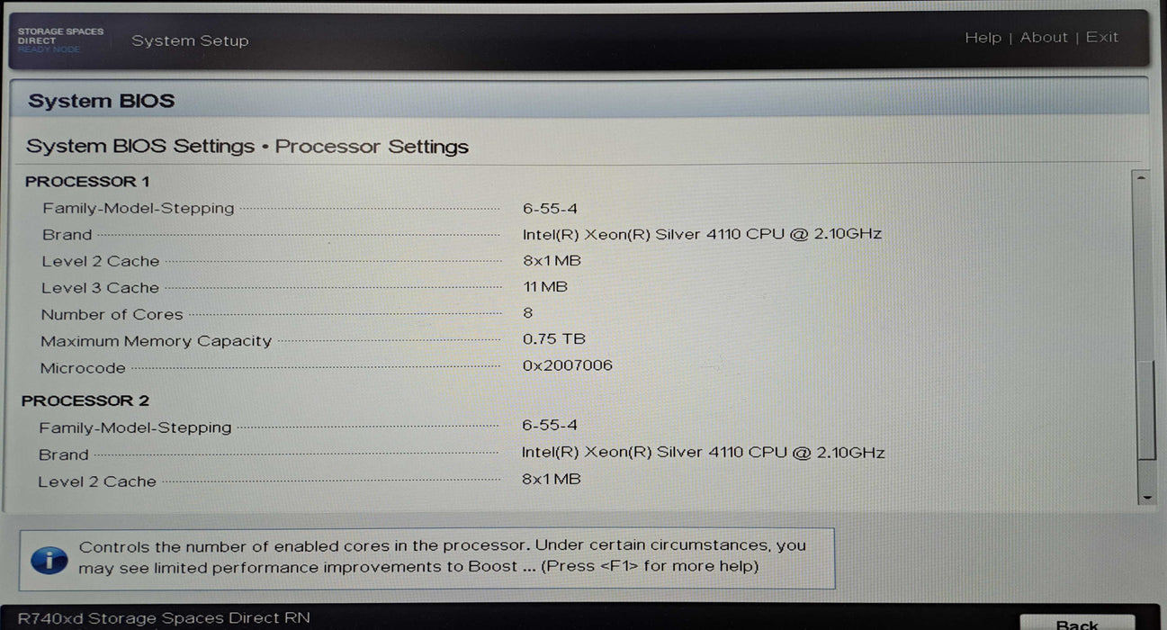 Dell R740xd 18x 3.5"| 2x Xeon Silver 4110, 32GB DDR4, BOSS-S1, HBA330, 25Gb )