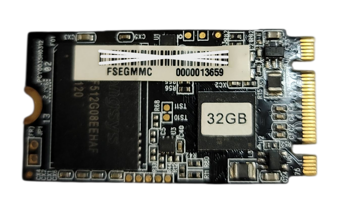 Lot 90x 32GB m.2 SATA 2242 SSD - Assorted Brands +