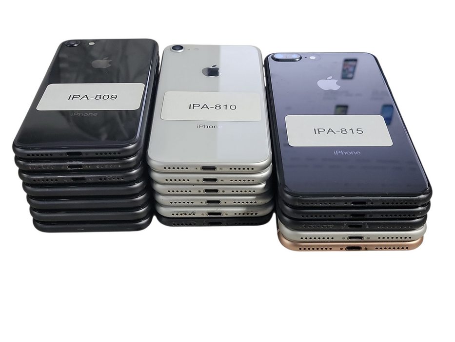 Lot of 18x Apple iPhone 8 / 8 Plus [A1905 / A1897 | B Condition][IPA-19]