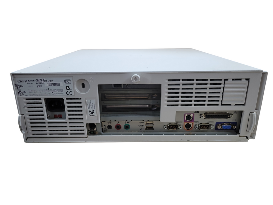 Vintage Gateway E-3200 Desktop Pentium II 512MB Ram NO HDD !