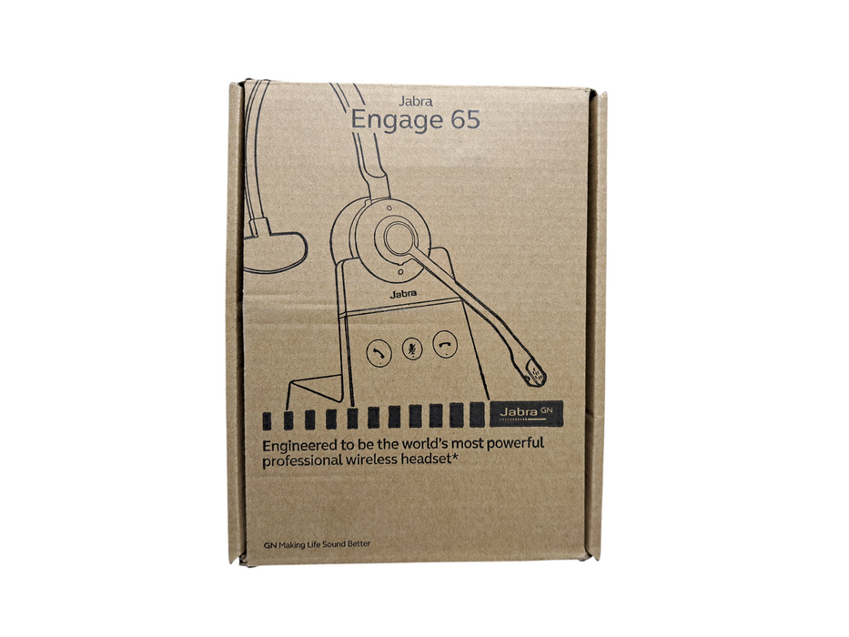 Jabra Engage 65 Mono Wireless DECT Headset | 9553-553-125 (New Open Box) )