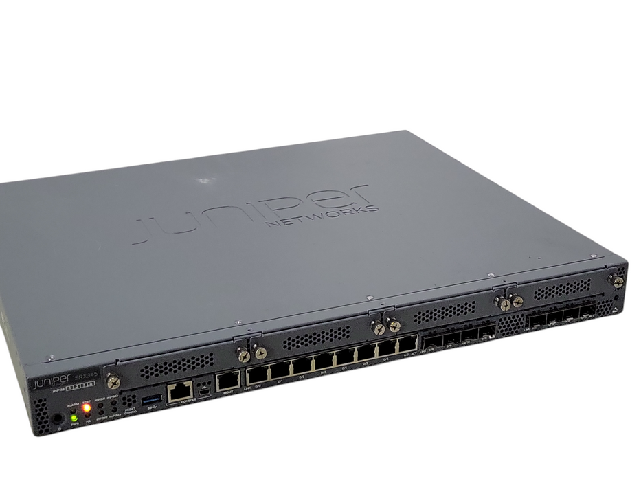 Juniper SRX345-SYS-JE Enterprise Firewall, READ _