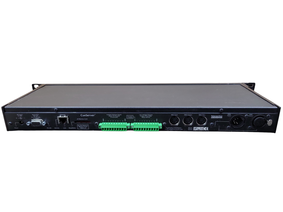 Interactive Technologies CS-800 CueServer Web-Enabled Playback Processor !