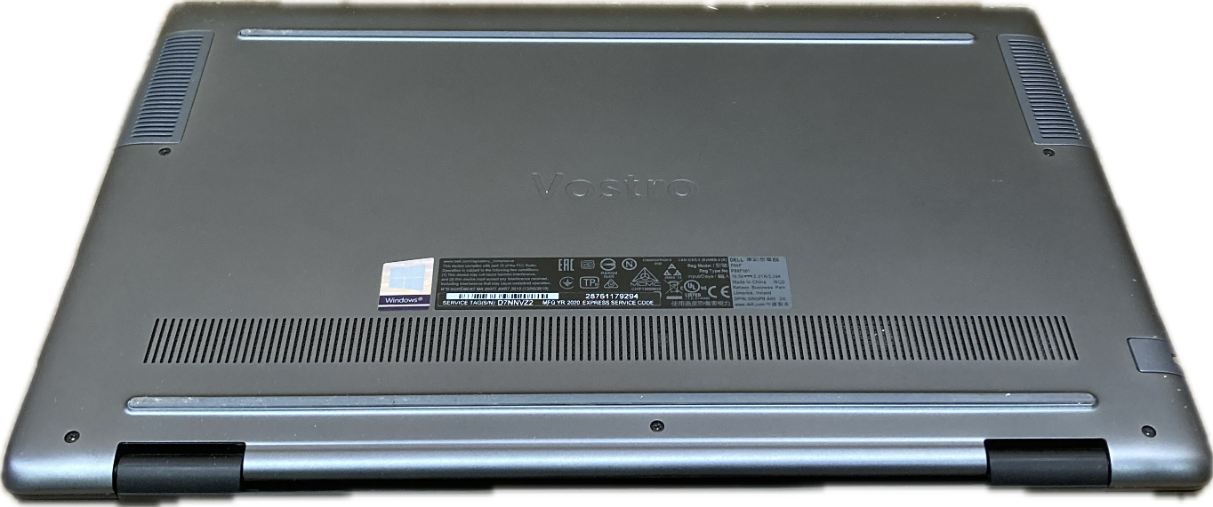 Dell VOSTRO 5590 i7-10510U@1.8GHz GeForce MX250 2GB GPU 16GB RAM 512GBSSD