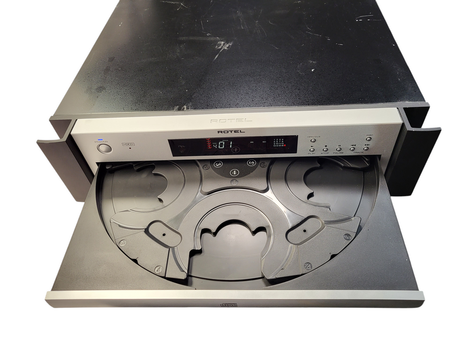 Rotel RCC-1055 5-Disc CD Multi-Disc Changer No Remote READ $