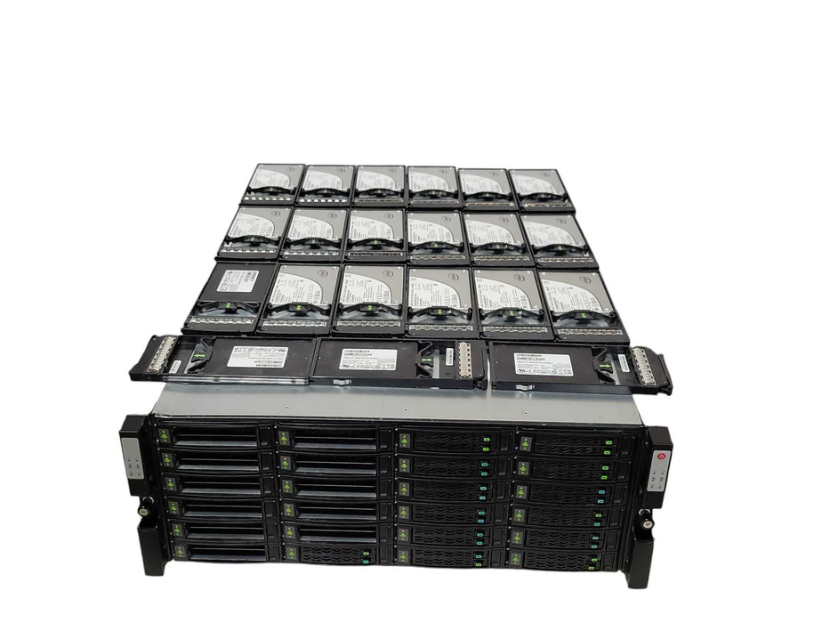 Nimble Storage AF1000-2P-11T-1 48x 2.5" Bays w/ 21x 480GB SSDs, 2x PSU, READ _