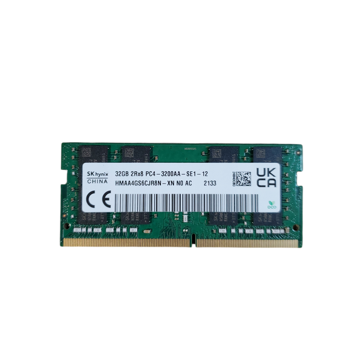 SK Hynix 32GB 2Rx8 PC4 - 3200AA HMAA4GS6CJR8N-XN N0 AC Q — retail.era