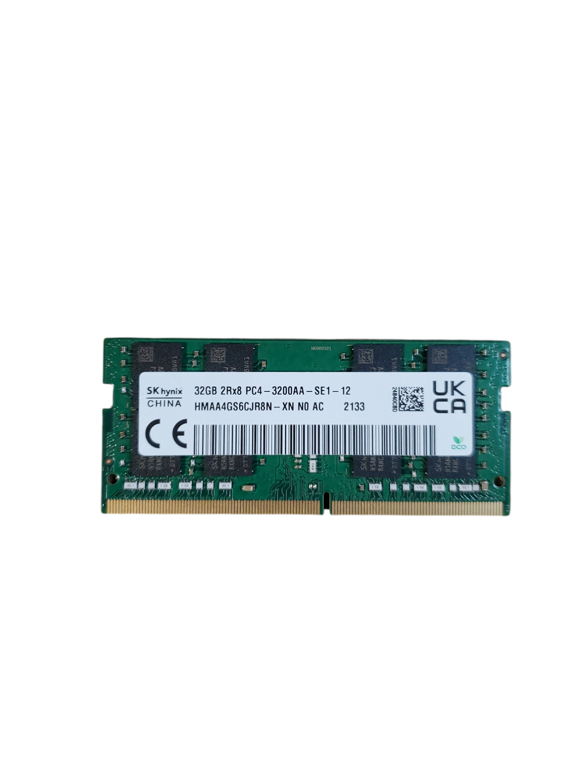 SK hynix 32GB(16×2枚セット) DDR4-3200 メモリー SK Hynix 32GB 2Rx8 PC4 - 3200AA HMAA4GS6CJR8N-XN N0 AC Q — retail.era