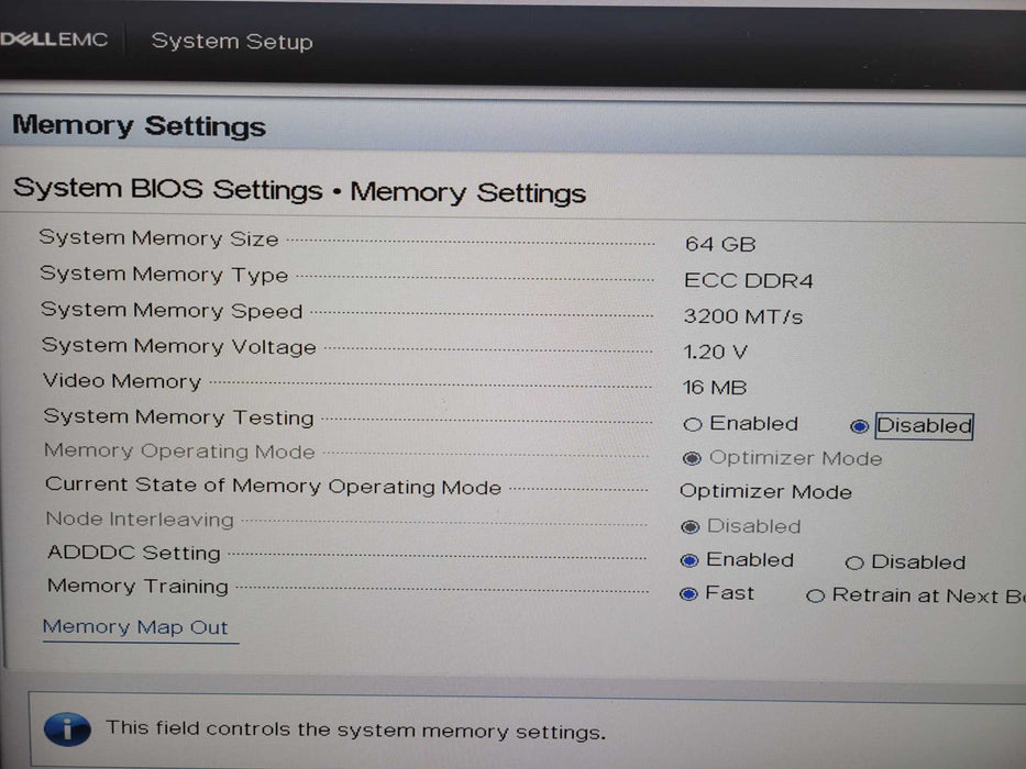 DELL E660F 1U 10x 2.5" XEON Gold 6346 @ 3.10GHz 64GB RAM HBA355i Fnt !