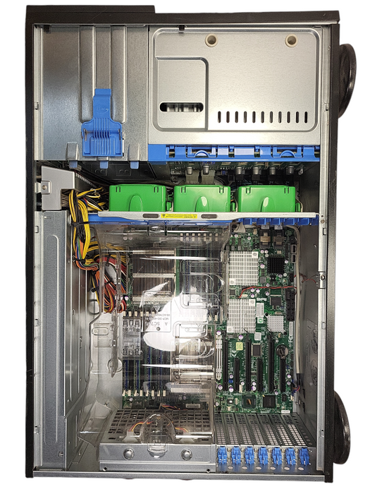 Supermicro Server Tower CSE-745 Opteron 6128 @ 2GHz 32GB RAM M1015 RAID Q$