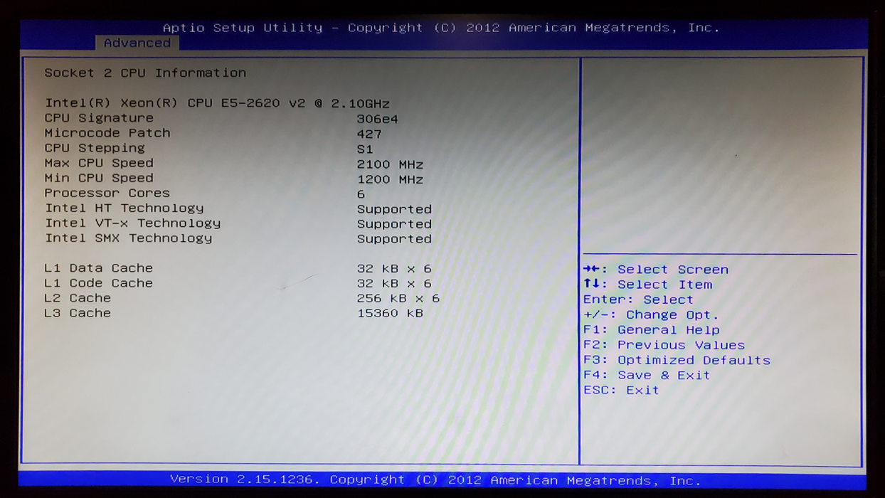SuperMicro X9DRi-F Motherboard 2x Xeon E5-2620 v2 64GB DDR3 - No HDD