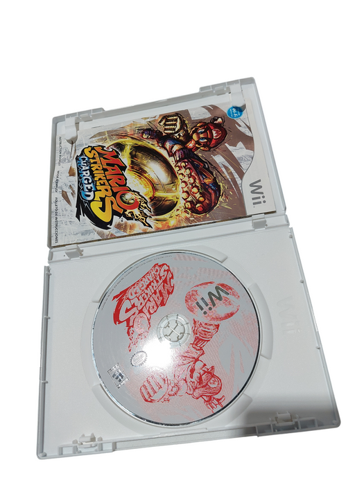 Nintendo Wii Mario Strikers Charged, cd with case & manual =