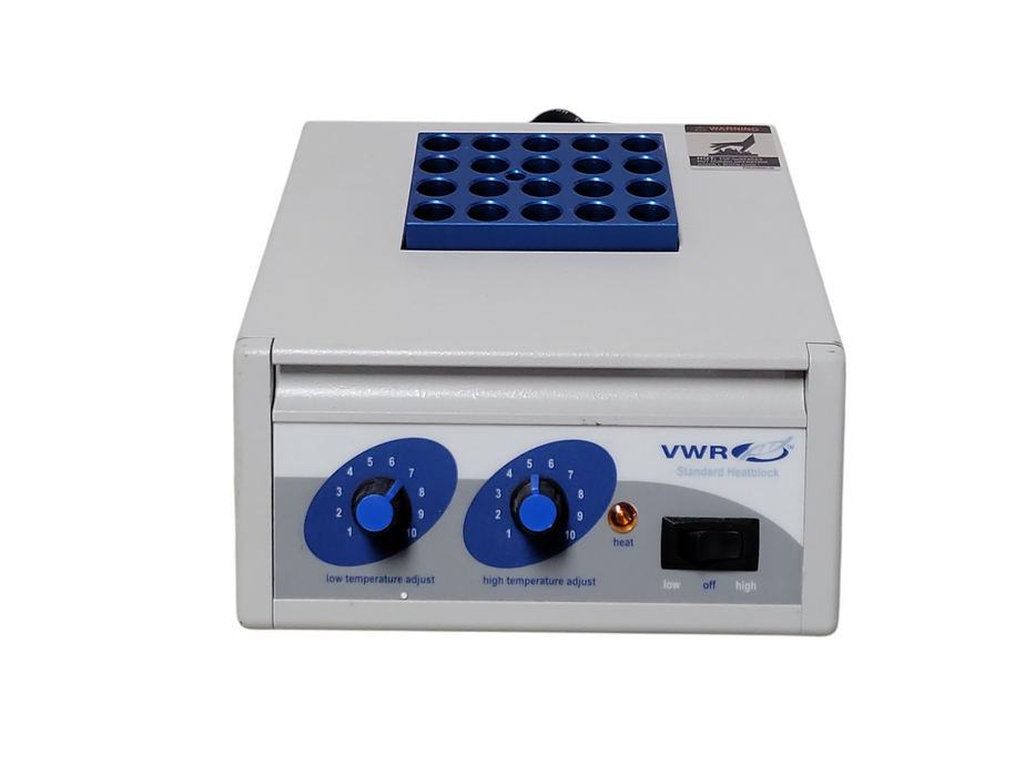 VWR standard heatblock 13259-030, Heatblock I 949030, 120VAC, 100W, 50/60Hz _