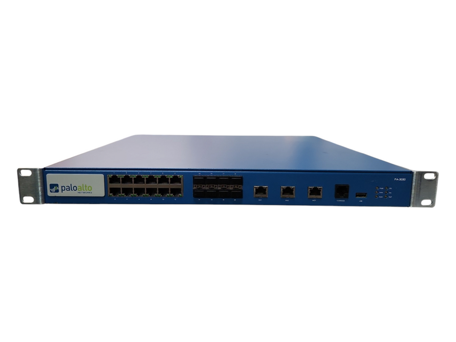 Palo Alto Networks PA-3050 20-Port Security Firewall Appliance w/ Rack Ears