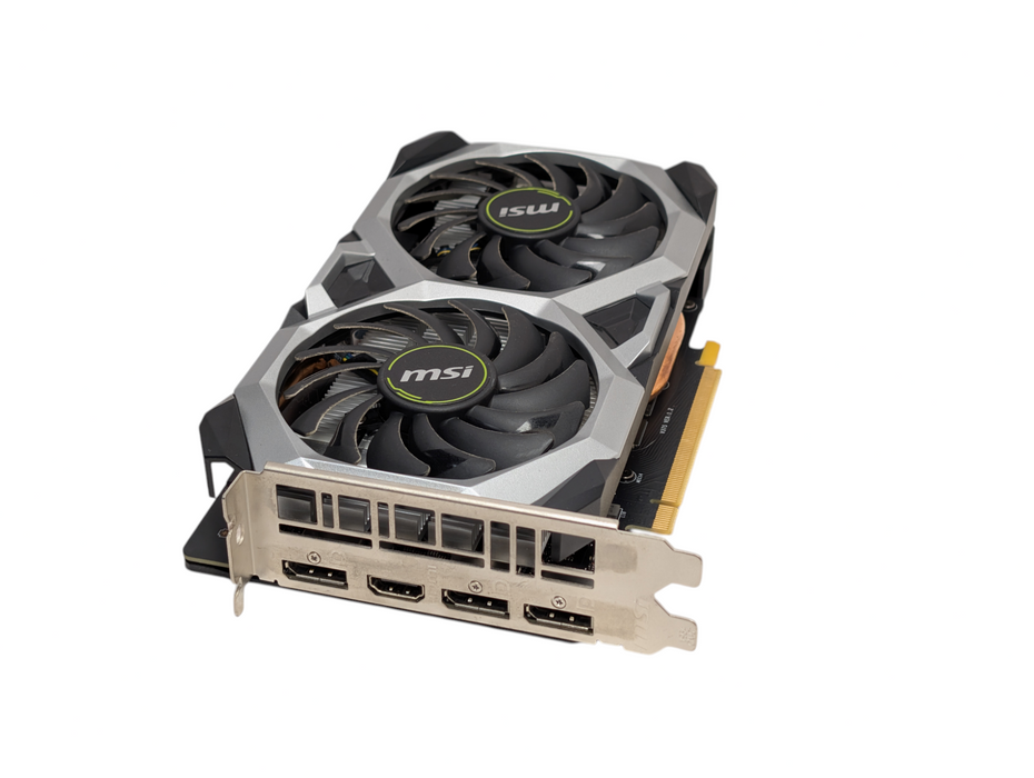MSI NVIDIA GeForce GTX 1660 Ti VENTUS XS 6G OC 6GB Graphics Card  Q-