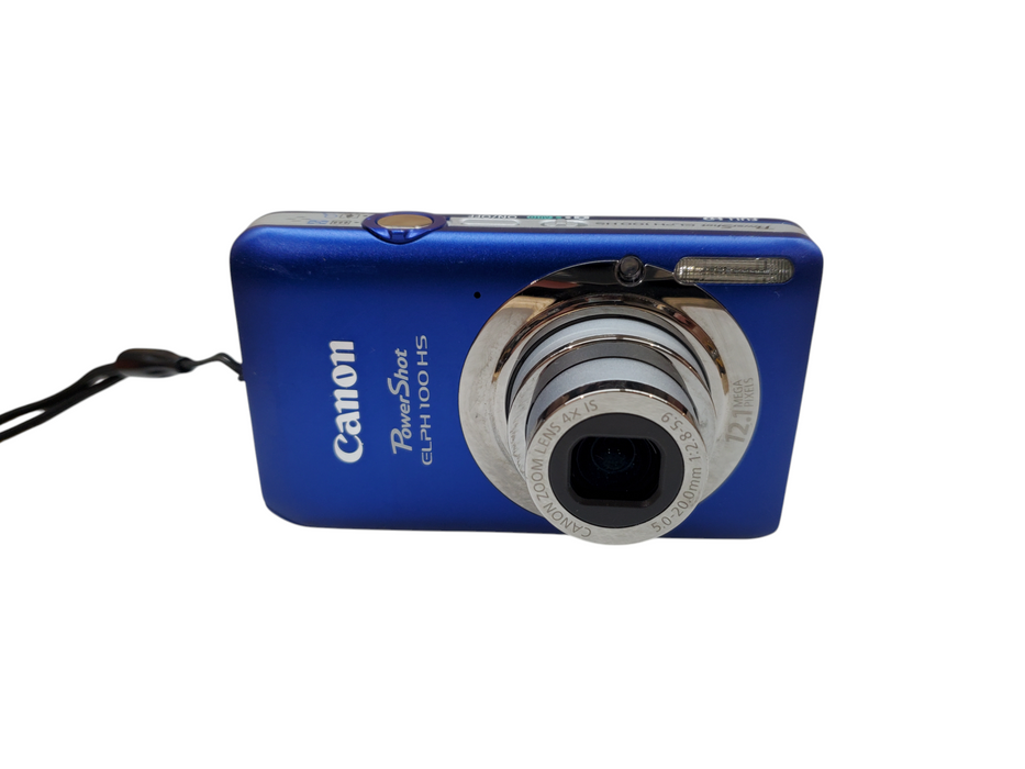Canon PowerShot ELPH 100 HS 12.1MP Digital Camera w/ Battery