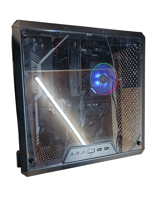 CoolerMaster Tower PC Gigabyte Aorus B450 Ryzen 7 3800X 16GB DDR4 GTX 1050