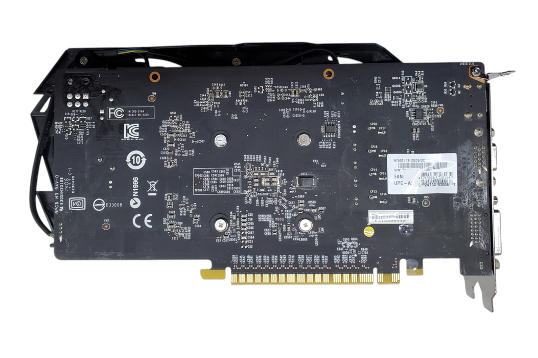 MSI NVIDIA GeForce GTX 750 Ti Twin Frozr 2GB GPU
