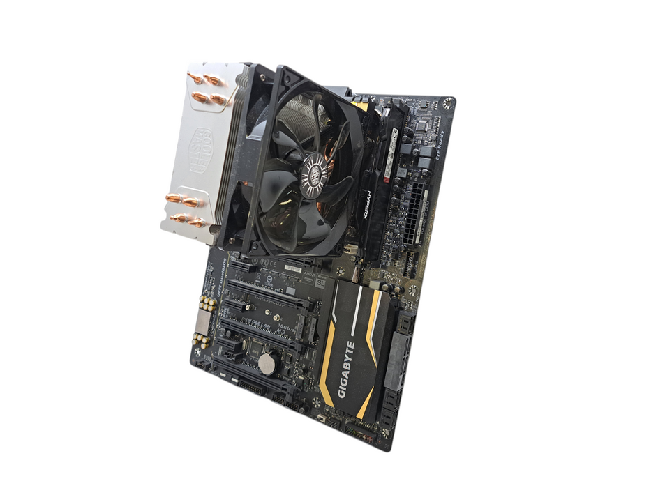 Gigabyte GA-X99-UD3P Motherboard w/ Intel Core i7-5820K @3.30GHz, 16GB DDR4 )