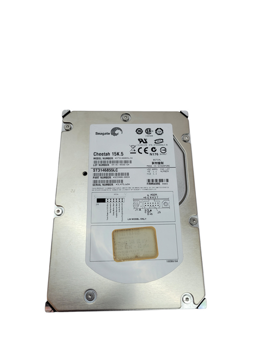 SEAGATE ST3146855LC U320 SCSI 146GB 15K HARD DRIVE 3.5in Q%