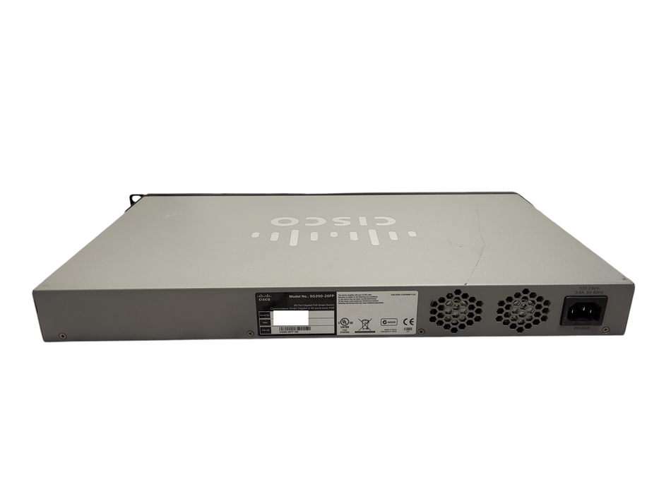 Cisco SG200-26FP 26-Port Gigabit PoE Smart Switch SG200-26FP Q$