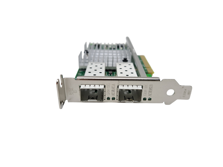 Dell 0942V6 Intel X520-DA2 Dual Port 10G SFP+ PCIe Adapter | Low Profile Q)