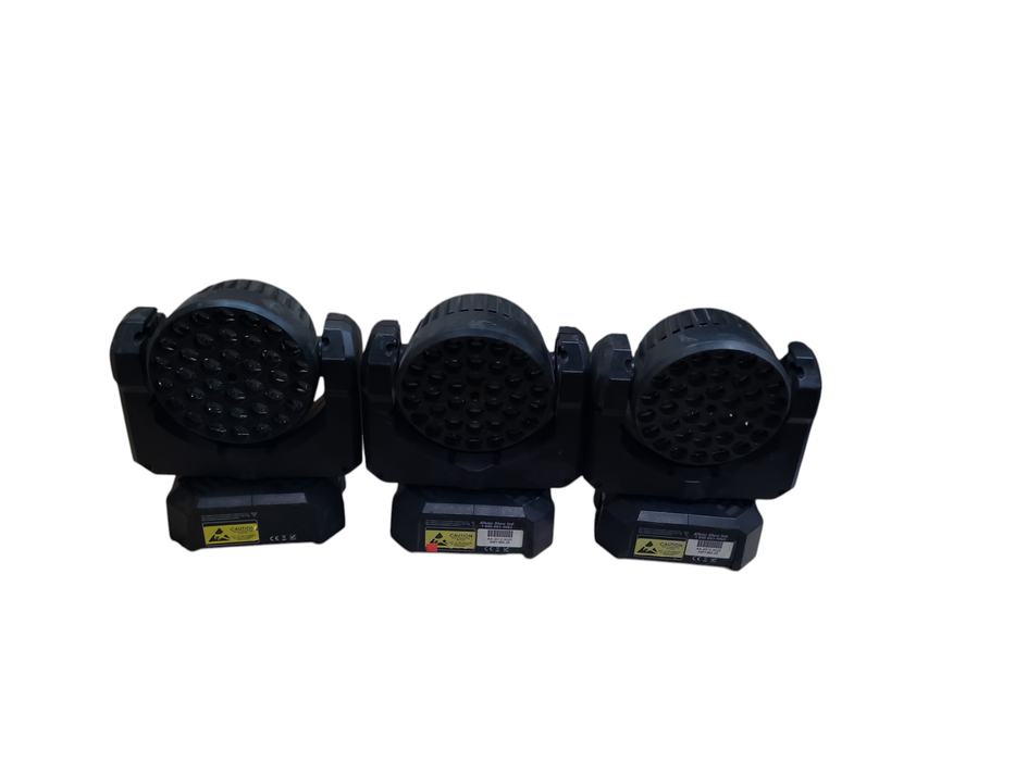 Lot 3x ALLSTAR SHOW Core AMY 365-069 LED moving light