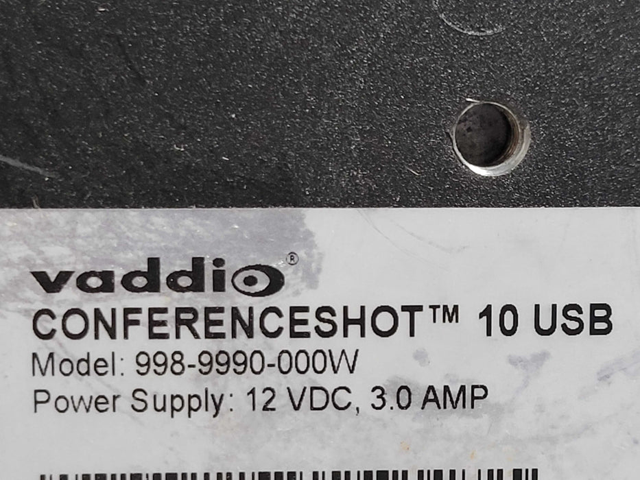 Vaddio Conferenceshot 10 USB 998-9990-000W conference camera Q_